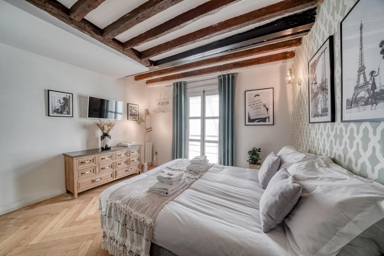Ultra Central Historical Parisian Flat - Louvre Eksteriør bilde