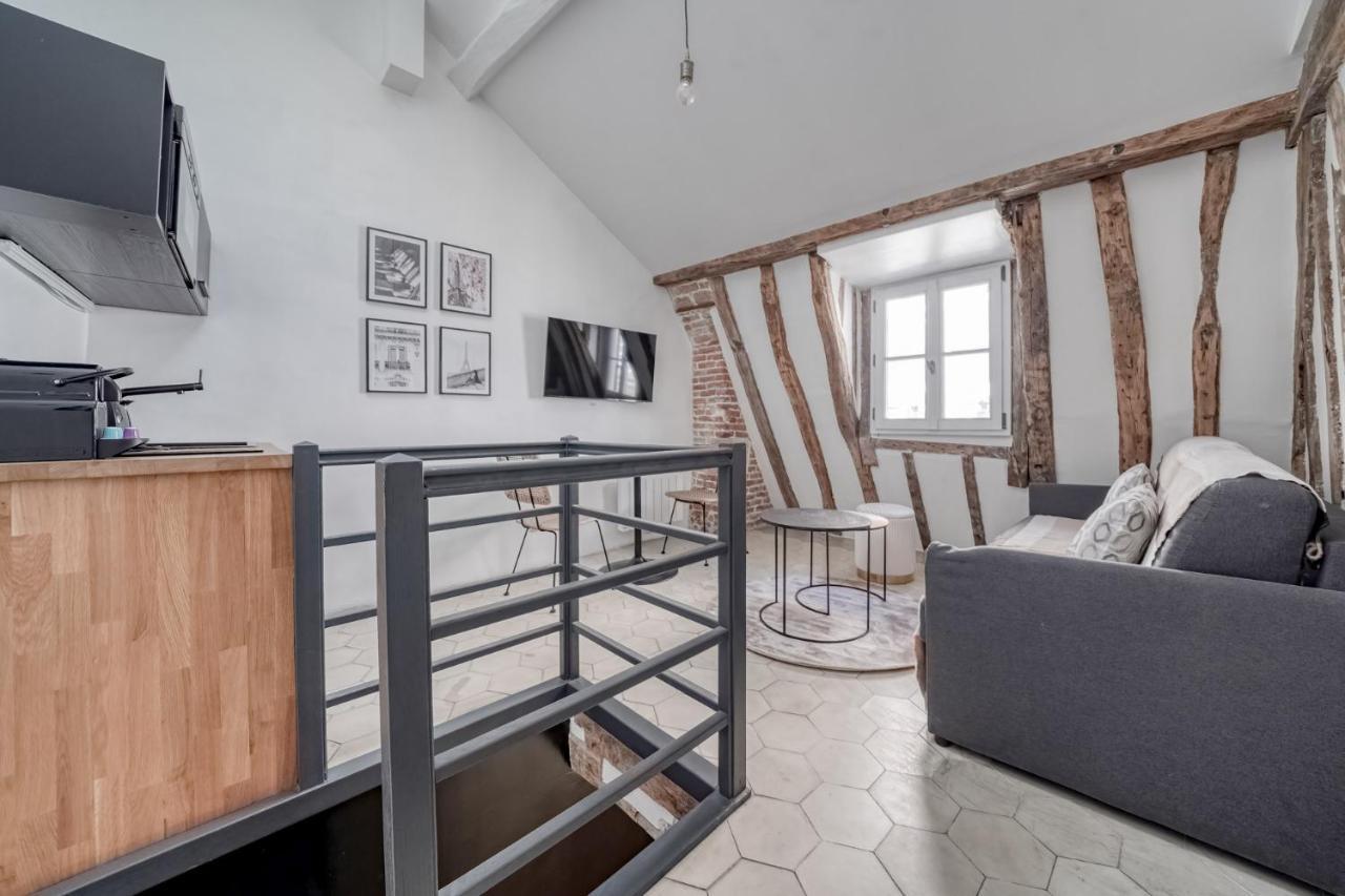 Ultra Central Historical Parisian Flat - Louvre Eksteriør bilde