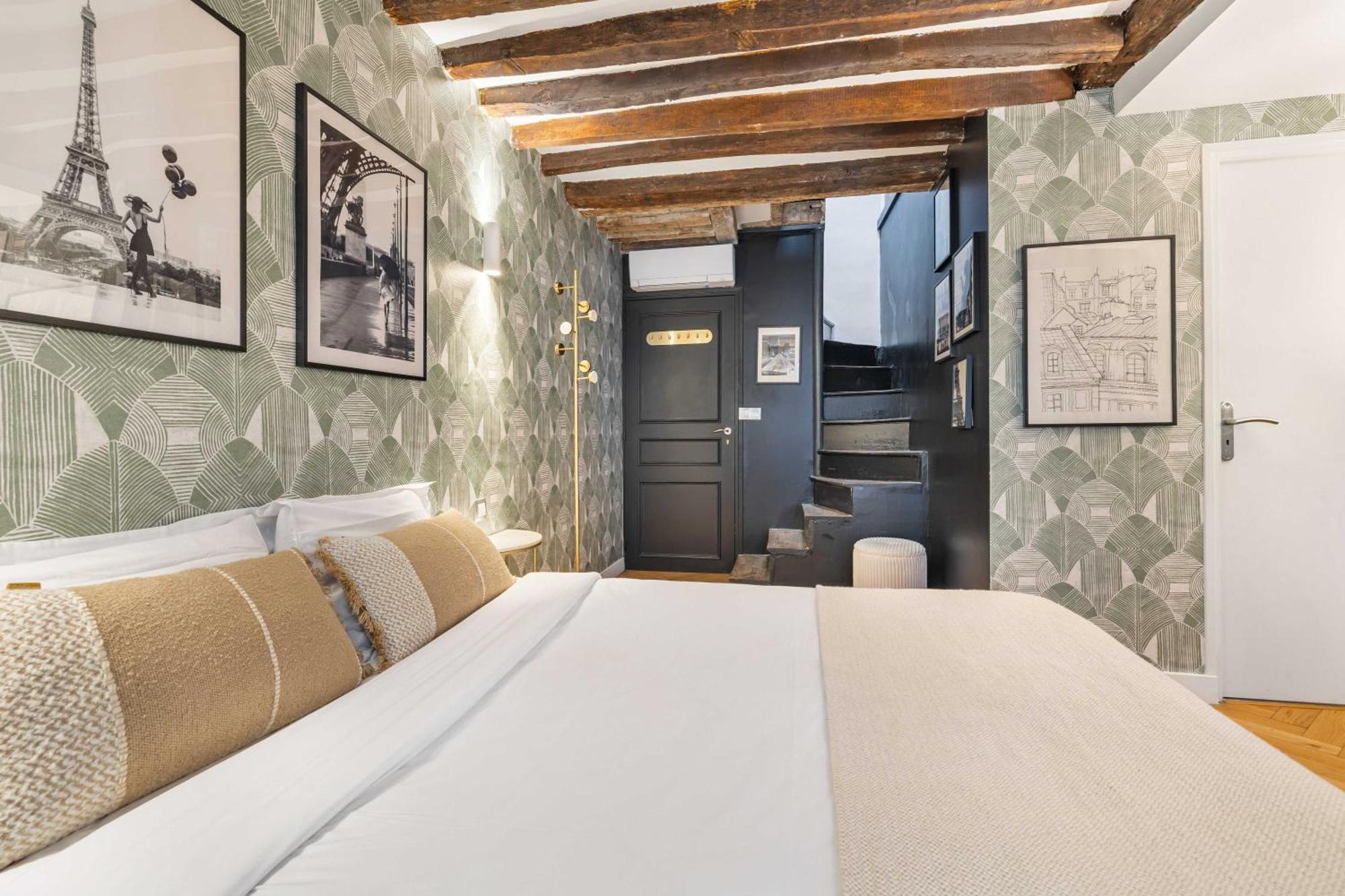 Ultra Central Historical Parisian Flat - Louvre Eksteriør bilde