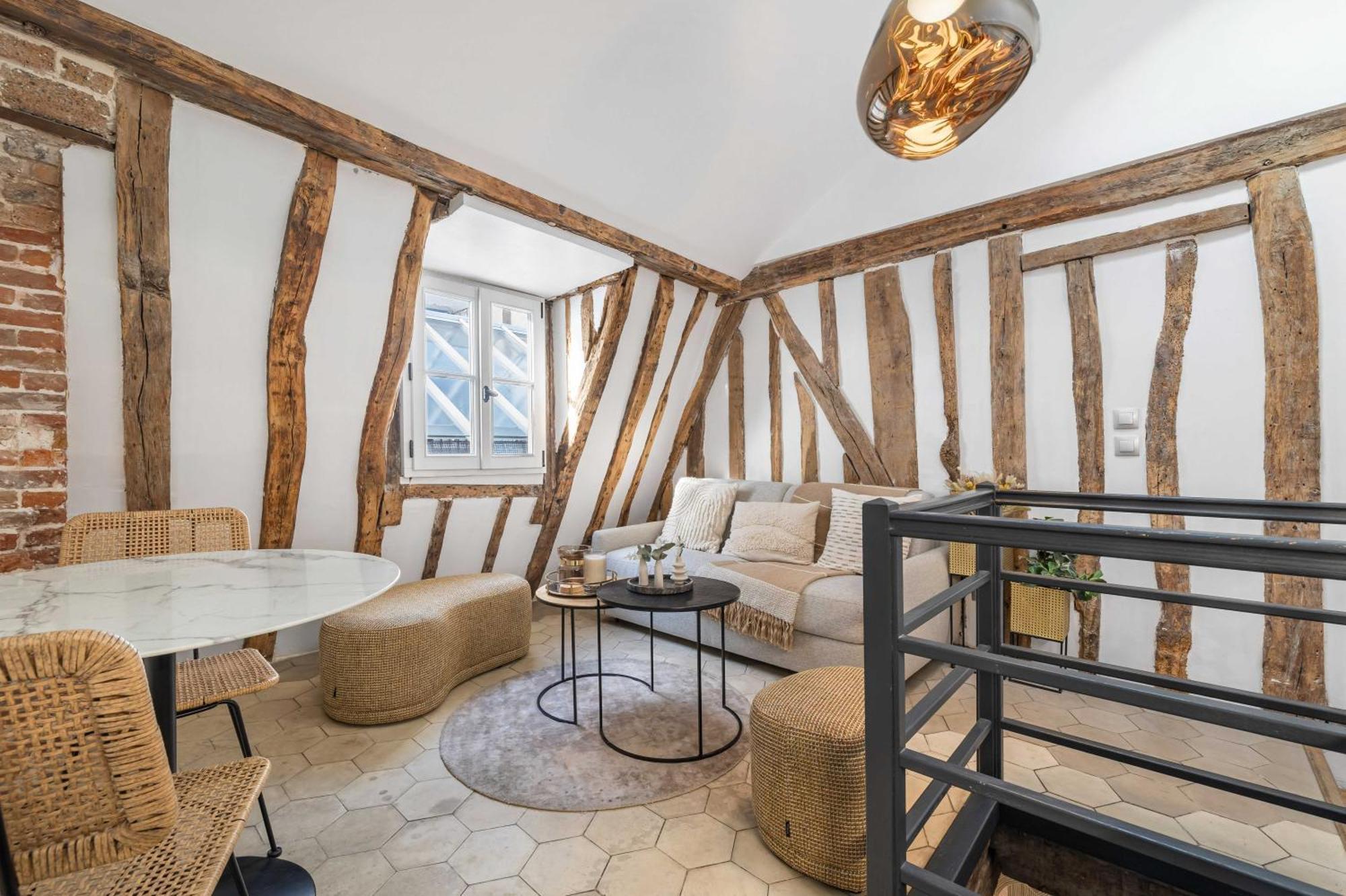 Ultra Central Historical Parisian Flat - Louvre Eksteriør bilde