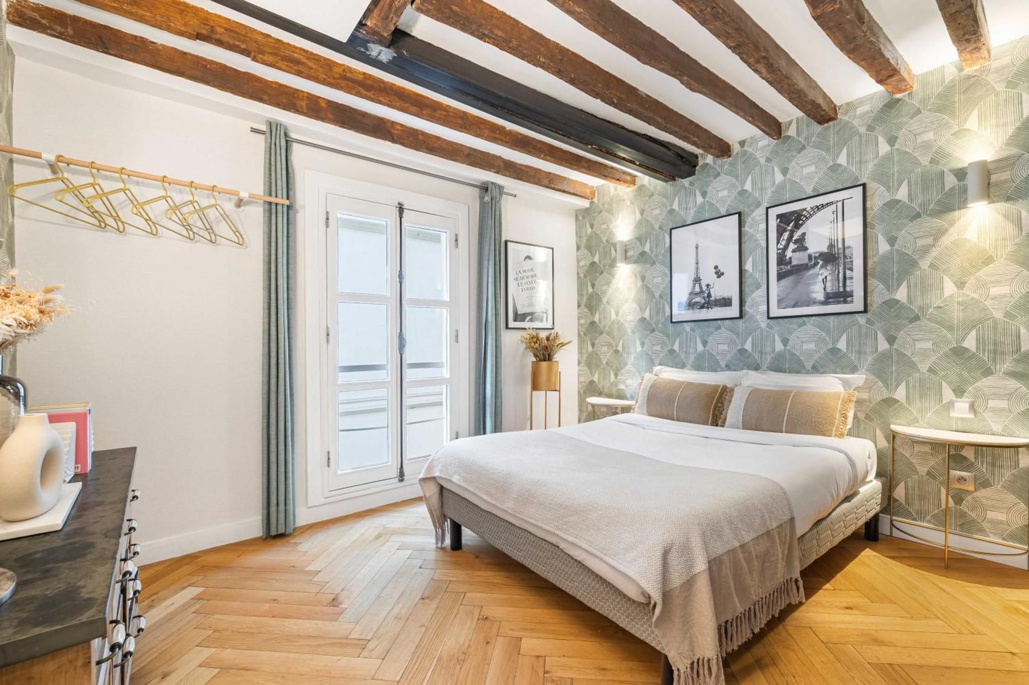 Ultra Central Historical Parisian Flat - Louvre Eksteriør bilde