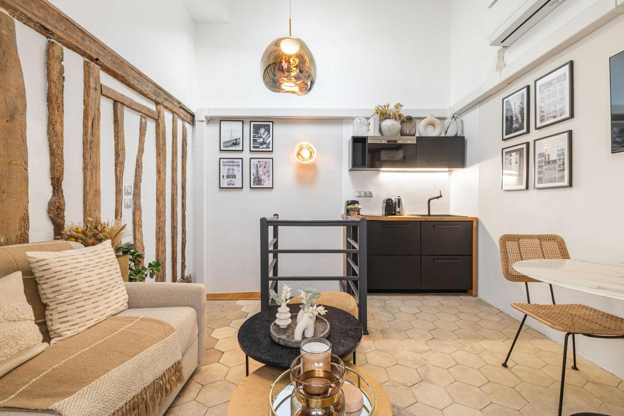 Ultra Central Historical Parisian Flat - Louvre Eksteriør bilde