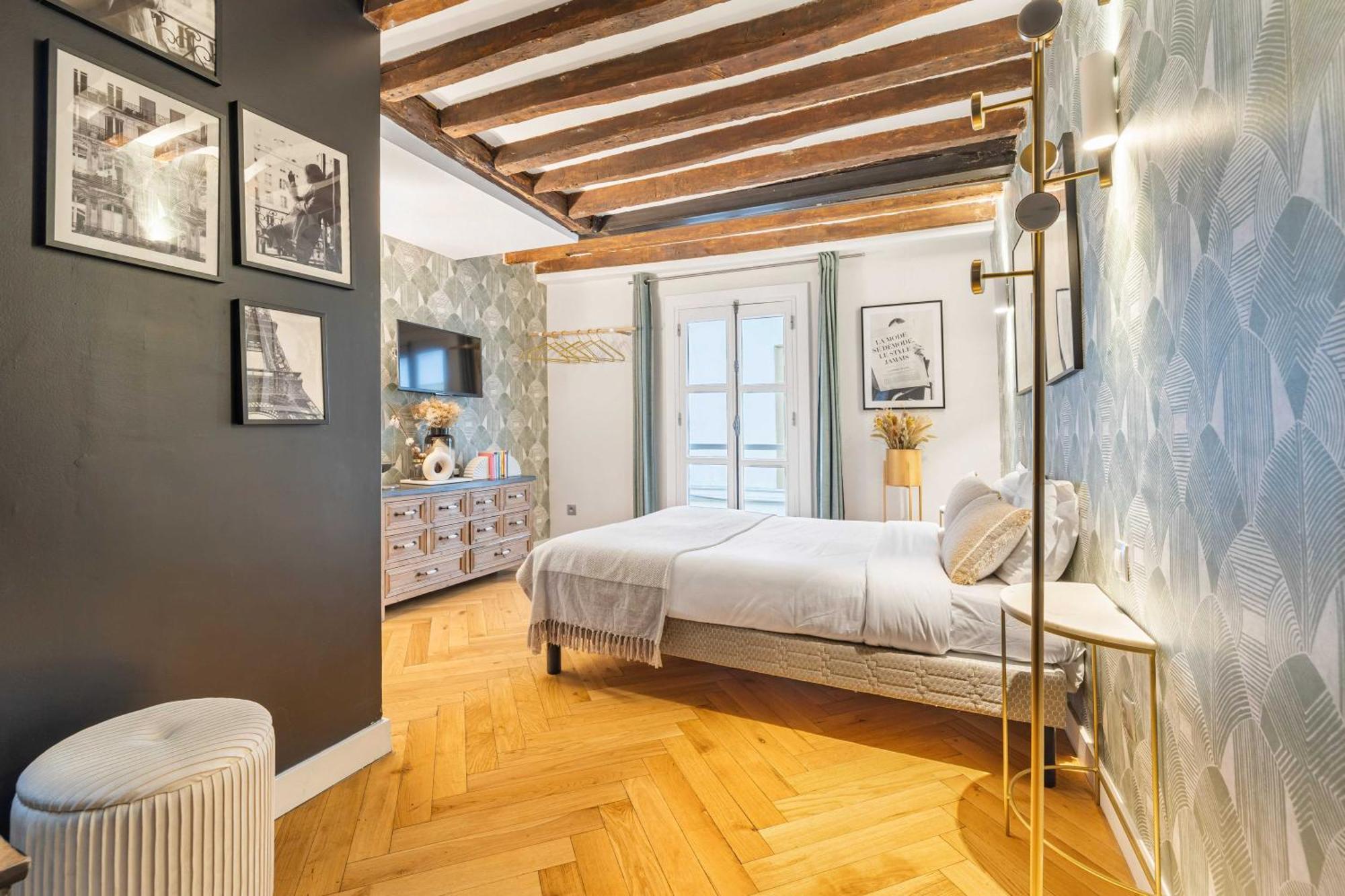 Ultra Central Historical Parisian Flat - Louvre Eksteriør bilde