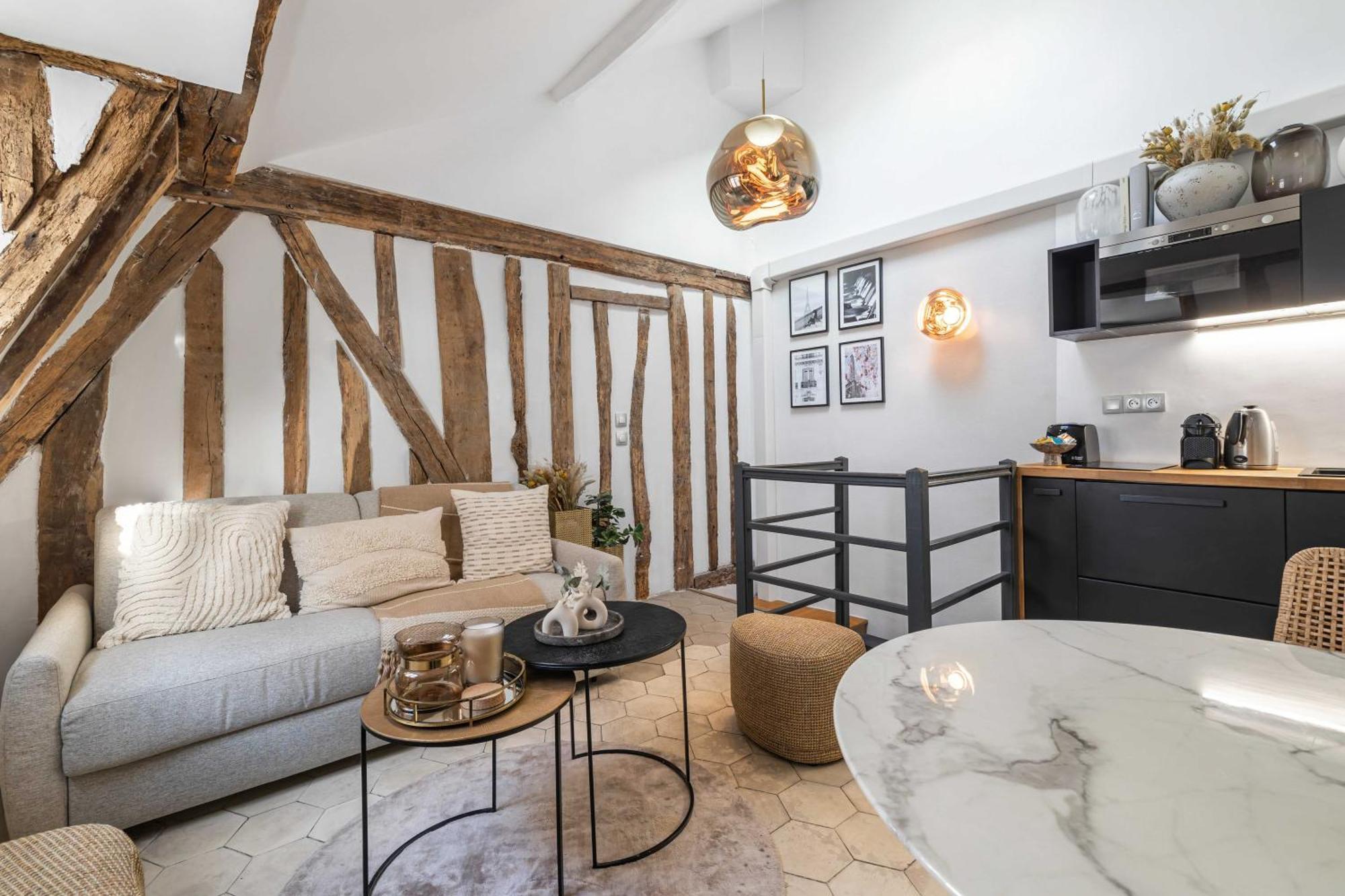 Ultra Central Historical Parisian Flat - Louvre Eksteriør bilde